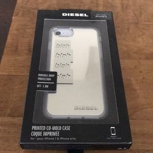 DIESEL “blah” Mirror Case for iPhone 8/7/6/6s
